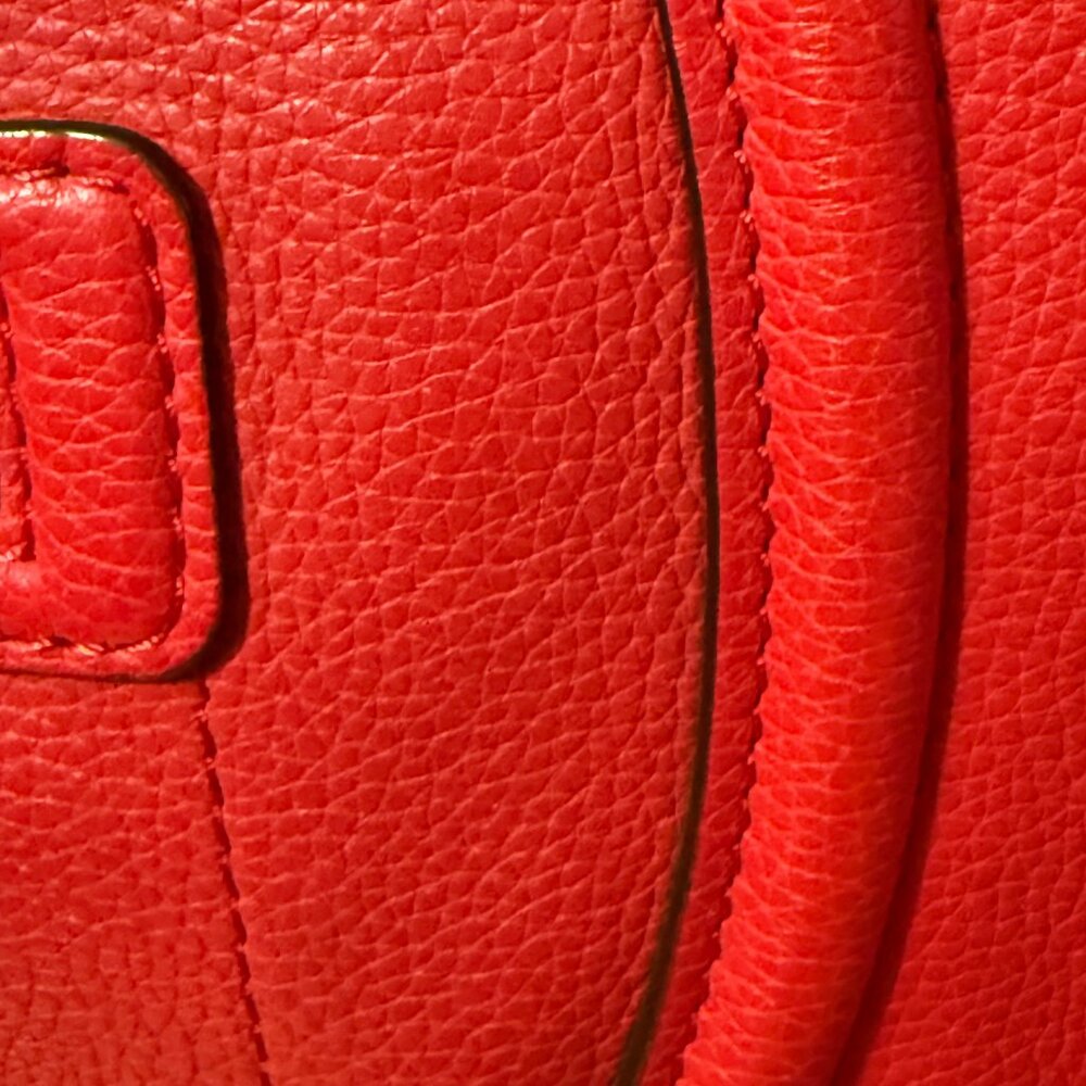 Phoebe Philo Era EUC Authentic Celine Large Luggage Red Handbag Tote Red insert - Picture 8 of 15